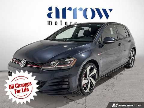 2020 Volkswagen Golf GTI 2.0T Autobahn DSG in Blue for sale at Arrow Motors in Aylmer, ON