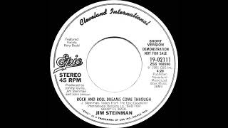 1981 Jim Steinman - Rock And Roll Dreams Come Through (stereo radio promo 45--short version)
