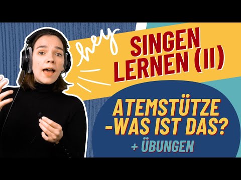 The (breathing) support - how to sing stable notes & train your diaphragm | Singing (Part 2)