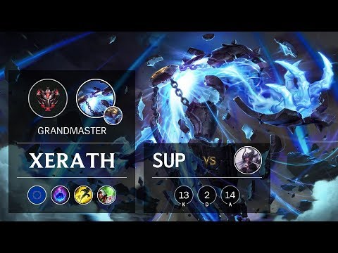 Xerath Support vs Syndra - EUW Grandmaster Patch 9.20