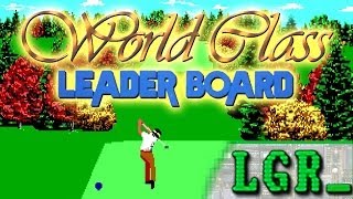 LGR - World Class Leader Board - DOS PC Game Review