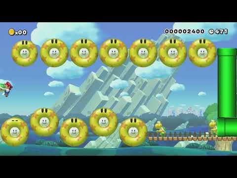 Outsmarting a beach toy by Bingo - Super Mario Maker - No Commentary 1bm