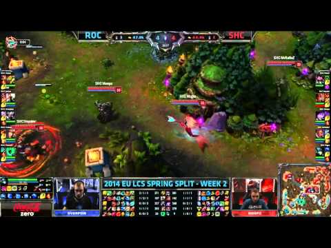 [EU LCS Week 2] Roccat vs Supa Hot Crew [Spring Split 2014] Season 4 EU LCS ROC vs SHC