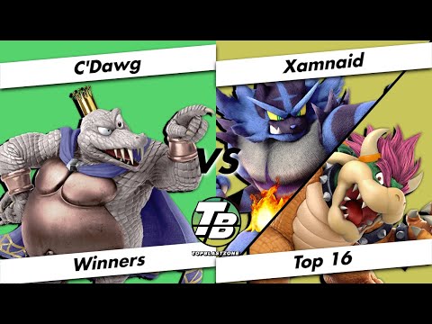 Top Blastzone Winners Top 16 - Regal | C'Dawg (King K. Rool) Vs. Xamnaid (Incineroar/Bowser) - SSBU