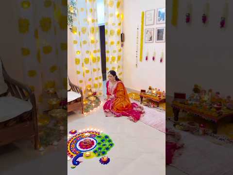 Diwali decor with Rupam Chikara Bajaj #shorts #minivlog