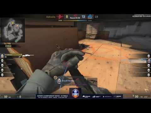 CS:GO - C9 Slemmy Ninja defuse vs Astralis @ECS Season 1 Finals