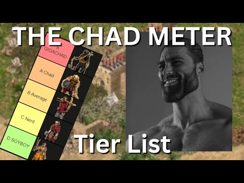 Unit Tier List Based on CHADNESS ENERGY - Stronghold Crusader