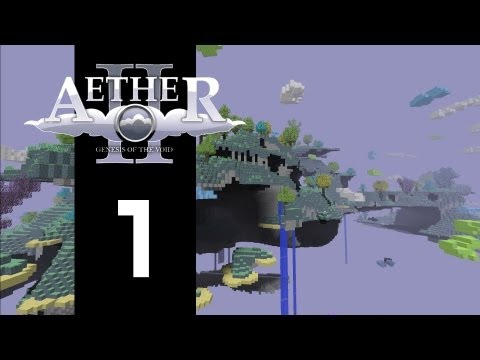 Minecraft Mod: Aether 2: Genesis Of The Void - Episode 1