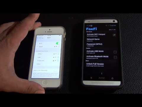How to Enable Free Wifi Hotspot Tethering for HTC One
