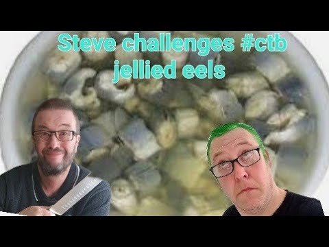 Laying down the gauntlet. Steve vs @ChrisTheButcher to eat #jelliedeels #heritage