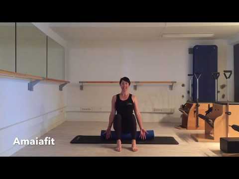 PILATES CON FOAM ROLLER