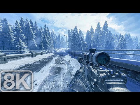 Task Force 141 (The Russian Submarine Spec Ops Operation) Modern Warfare 2 Remastered - 8K