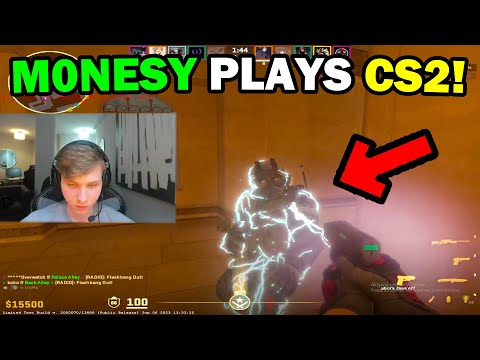 M0NESY FIRST CS2 MIRAGE  GAMEPLAY!