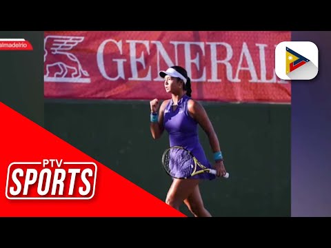 Eala, papalo sa 2nd round ng W40 Palma Del Rio