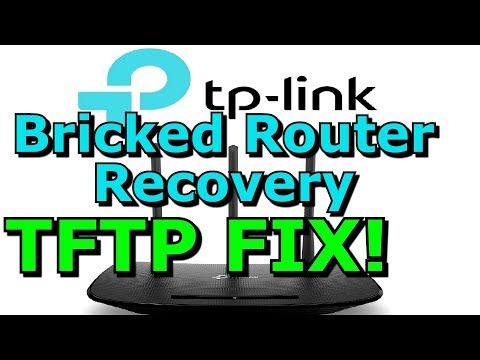 TP Link Router Recovery From Bricked TFTP Method WR940N No Serial Connection Required Works on Most