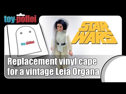 Vintage Replacement Star Wars Leia vinyl cape guide - Toy Polloi