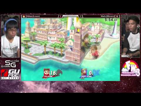 Adrian Cabradilla vs Marlo Rodriguez - Grand Finals - Friendship Wonderland 3 - Smash 4
