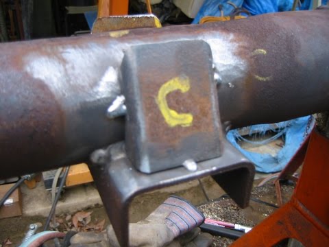 7.5 Ford Ranger Axle - Welding the Spring Perch Gussets