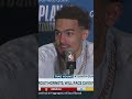 Hawks ⭐️ Trae Young Speaks on Team's AGGRESSION Ahead of Play-In Game Vs. Cavs ?? #shorts
