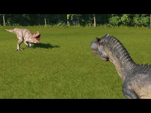 Ceratosaurus VS Allosaurus - Jurassic World Evolution