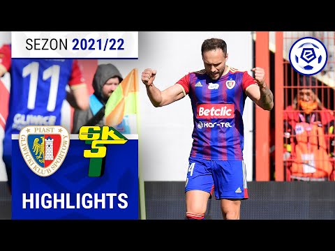Piast Gliwice - Górnik Łęczna 1:0 | SKRÓT | Ekstraklasa 2021/22 | 28. Kolejka