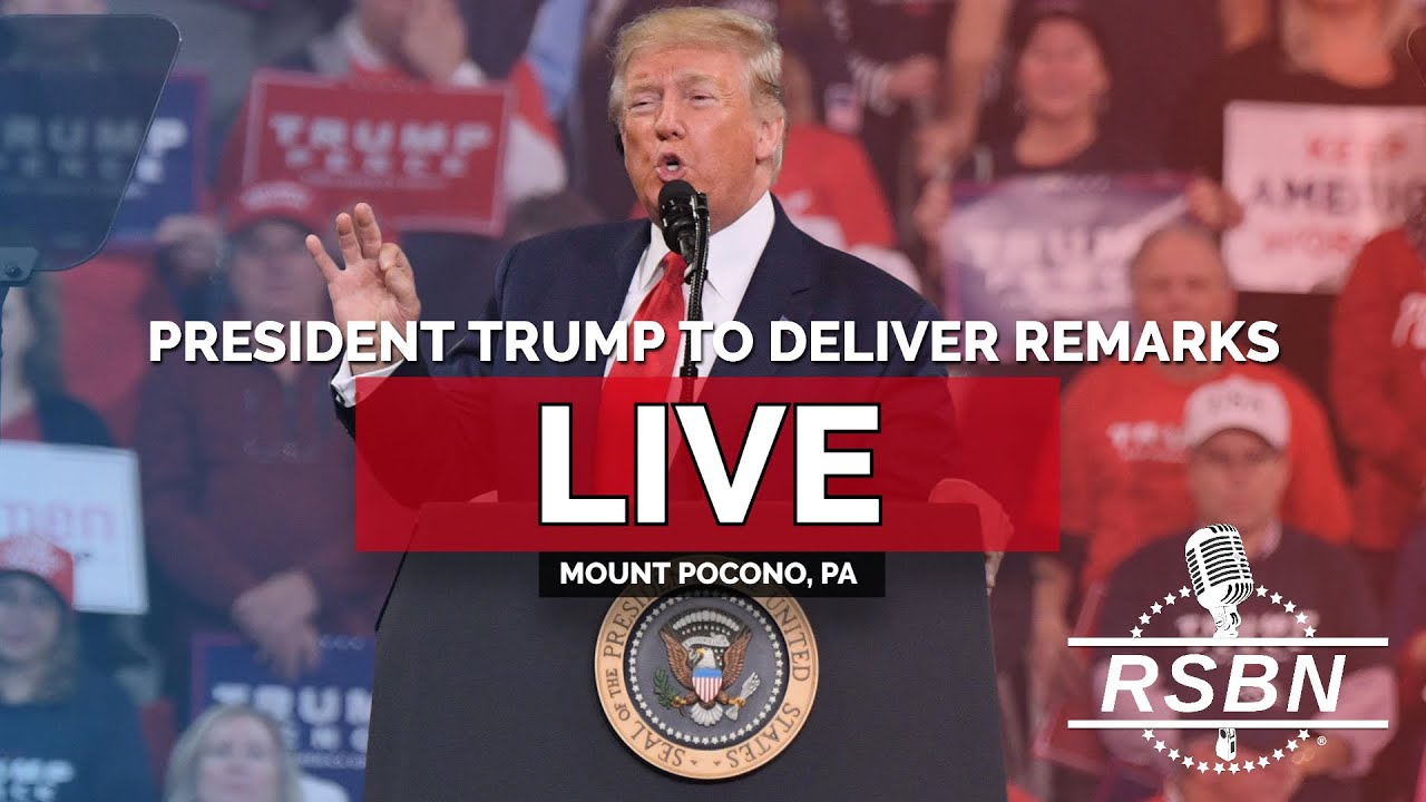 LIVE: President Trump to Deliver Remarks in Mount Pocono, PA - 12/9/25