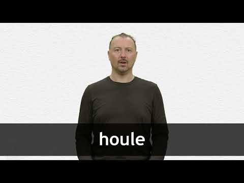 How to pronounce HOULE in French