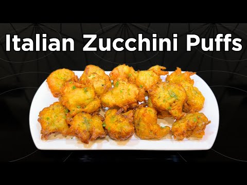 The Best Italian Zucchini Recipe - How to Make Zucchini Fritters