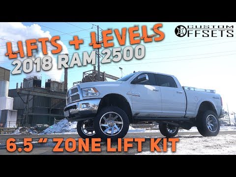 Lifts & Levels: 2018 Ram 2500 w/ 6.5\" Zone Lift Kit