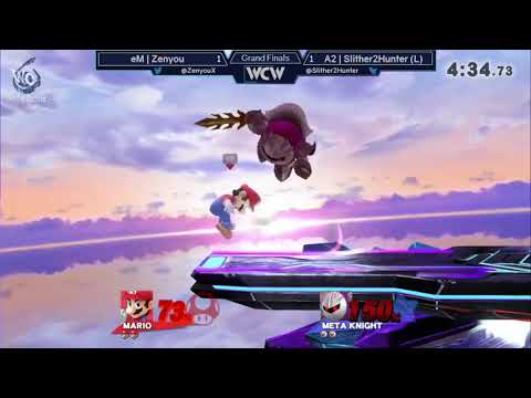 WCW 18 - eM | Zenyou (Mario) vs S2H (L) (Meta Knight) Grand Finals