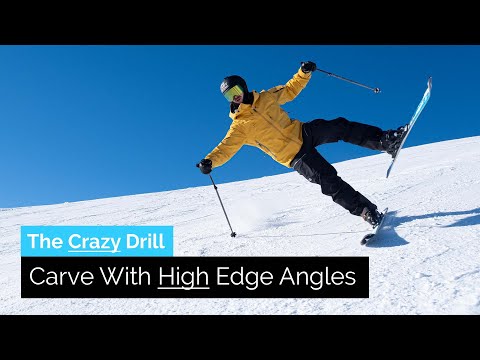 A Crazy Ski Drill to Carve With High Edge Angles | Drill Bits thumbnail