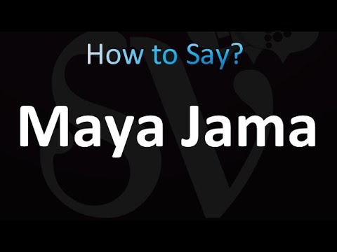 How to Pronounce Maya Jama (correctly!)