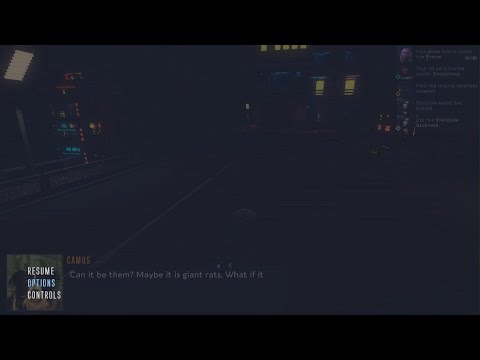 Cloudpunk Ending. Decision above the clouds