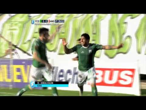 Gol de Bazán. Ferro 1 Los Andes. Fecha 39. Torneo Primera B Nacional.FPT