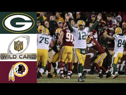 Packers vs Redskins 2015 NFC Wild Card