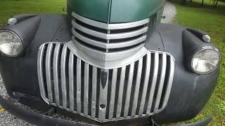 preview picture of video '1946 Chevy 1/2ton Pickup (keroppi), previous owner video 1'