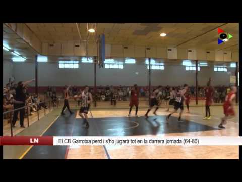 El CB Garrotxa Santjoanenc cau derrotat davant La Cellera en el penúltim partit de la lliga (64-80)
