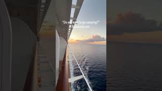 Is that even really an option? #cruise #shorts