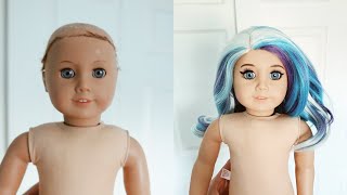 fixing an old ag doll