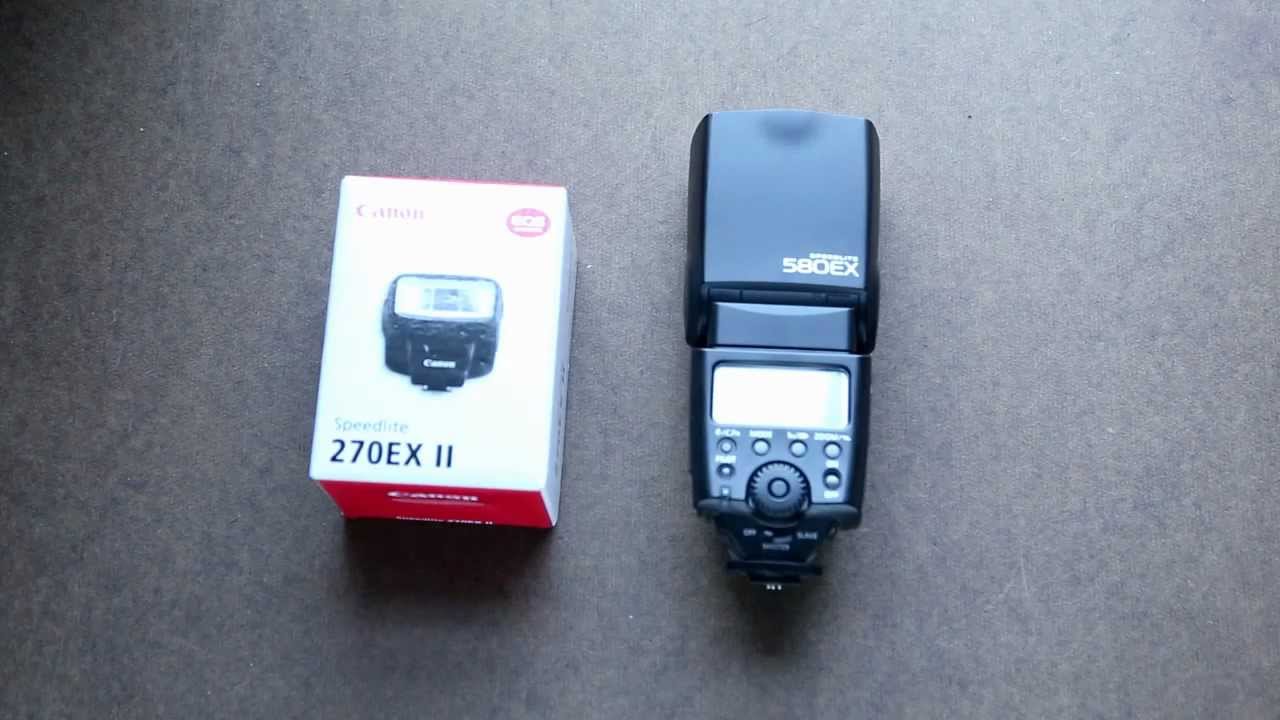 Фотовспышка Canon Speedlite 270EX II