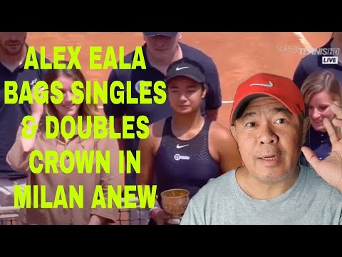 ALEX EALA PANALO SA SINGLES & DOUBLES SA MILAN