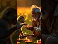 Monkey S Diwali Miracle Emotional AI Story Ai Money Shorts
