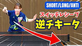 【表/ツブ/アンチ】フォア前をバックで!? 逆チキータのコツ ｜小林光優コーチ【卓球知恵袋】