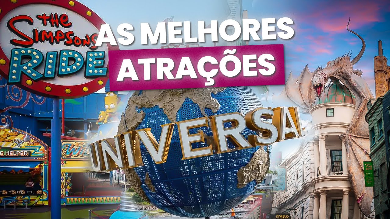 AS MELHORES ATRAÇÕES DA UNIVERSAL STUDIOS ORLANDO + ROTEIRO PERFEITO DETALHADO - 2024
