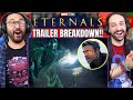 ETERNALS TRAILER BREAKDOWN & EASTER EGGS REACTION! Celestials Avengers Endgame Connection Explained