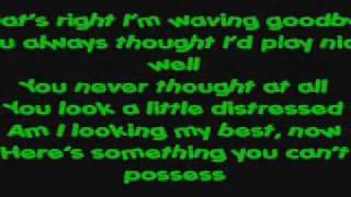 I Never liked you with lyrics.wmv