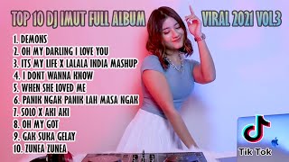 Download lagu TOP 10 DJ IMUT FULL ALBUM TERBARU 2021 | DJ TIKTOK YANG LAGI VIRAL FYP FULL BASS 2021 #VOL5 mp3