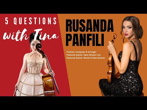 5 Questions with Tina Podcast E6 - Rusanda Panfili (Violinist: Hans Zimmer)