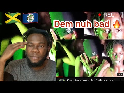 Jamaican🇯🇲Reacts To Belize🇧🇿Music ! Kvng Jay - den z diss (official music video)