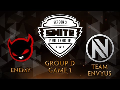 SMITE Pro League Fall Split Group D Day 3 - Enemy vs. Team EnVyUs (Game 1)